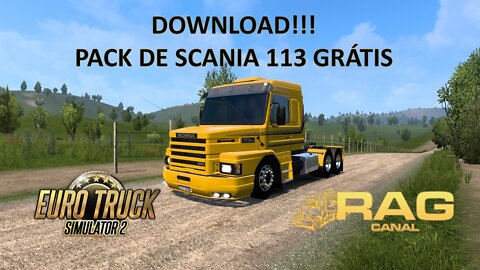 100% Mods Free: Download Pack de Scania 113