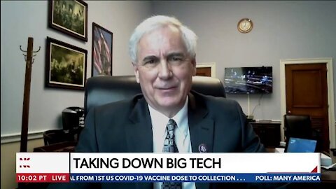 REP. TOM MCCLINTOCK TO NEWSMAX TV: BIG TECH 'CENSORSHIP MAKES UGLY SPEECH MORE POWERFUL'