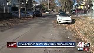 Abandoned cars in NE KCMO to get towed