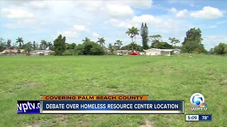 Where will latest homeless center be located>