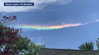 'Rainbow clouds' spotted in Northeast Ohio