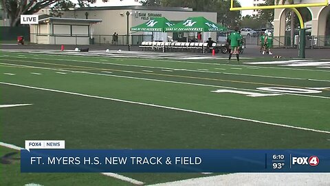 Fort Myers High School new track and field