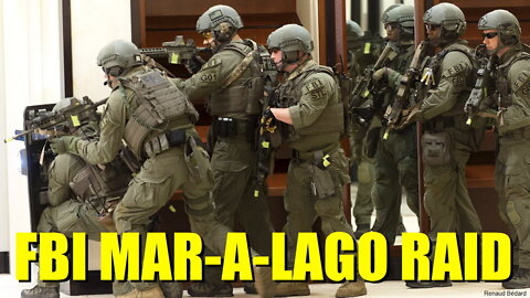 FBI RAID AT TRUMP MAR-A-LAGO SECURITY FOOTAGE LEAKED