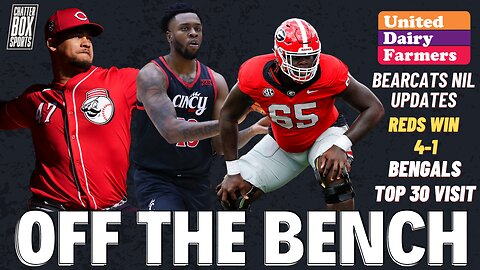 Cincinnati Reds win 4-1. Bengals Prospect Visits. Bearcats Transfer Portal | OTB presented by UDF