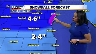 Several inches of snow expected Friday during Winter Weather Advisory