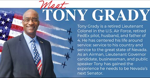 Mesquite Patriots Meeting 4-2-24: Special Guest Speaker Tony Grady for US Senate