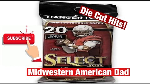 2021 Select Football Fat Pack Rips!! Big Die Cut Black and Gold Hits. Ja’marr Chase and more.