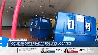 Multiple poll workers from Peoria voting center test positive for COVID-19
