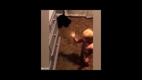 Cute baby and Cate Funny video 2021
