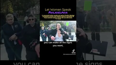 “We Are the Graddaughters of the Women Who Survived!” • Mother Speaks Out against Gender Ideology