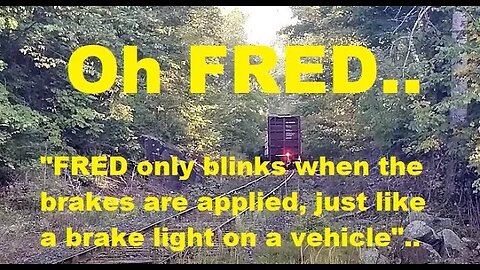 Some Peoples Children... FRED Only Blinks With Brakes Applied? #trains #trainvideo | Jason Asselin