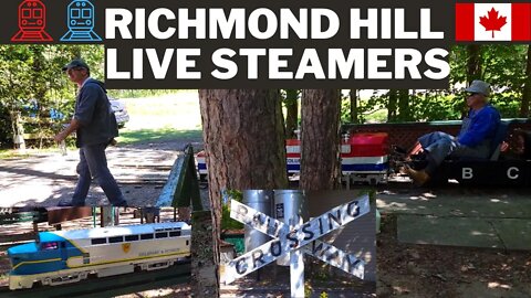 Richmond Hill Live Steamers: Miniature Ridable Steam, Electric and Diesel Trains