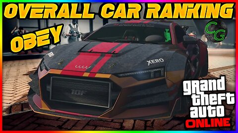 The ULTIMATE Obey Car Ranking List (GTA 5 Online)