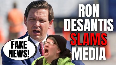 Ron DeSantis SLAMS The Media For Portraying Florida Anti-Grooming Bill As The "Don't Say Gay" Bill