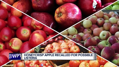 Apples shipped to Florida recalled due to possible listeria contamination
