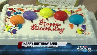 Milestone for Tucson woman who turns 100