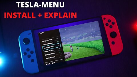 [21]Tesla Menu + Overlays on a Nintendo Switch! Tutorial Guide How to