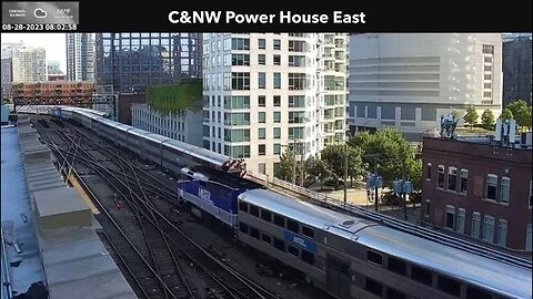 Chicago & North Western Power House Live Webcam (East) - Chicago, IL #SteelHighway