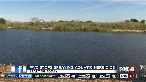 FWC to temporarily stop aquatic herbicide treatments