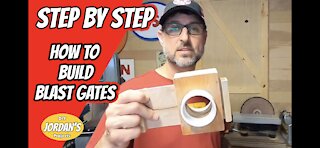 How to build blast gates - step by step
