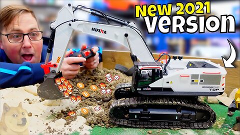 An RC Digger For Grown Ups! New for 2021 - Huina 1594