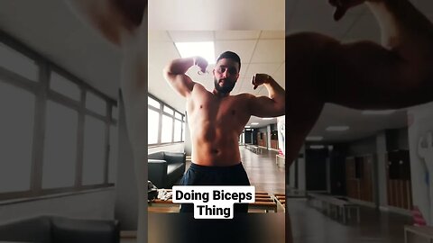 Biceps time💪 #bodybuilding #shortsbiceps workout