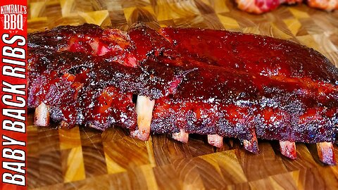 Baby Back Sticky Honey Ribs on a Grill (Easy Recipe)