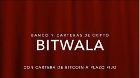 Bitwala - Cripto wallet y banco con tarjeta de débito