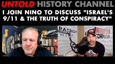 I Join Nino To Discuss "Israel's 9/11 & The Truth Of Conspiracy"