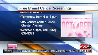 Adventist Health Free Breast Cancer Screenings