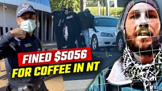 Man arrested and fined $5k for drinking coffee without mask