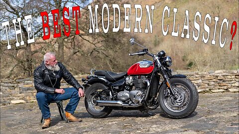 Modern Classic a Future Classic? Triumph Speedmaster Chrome Edition Motorcycle. Cinematic Review!