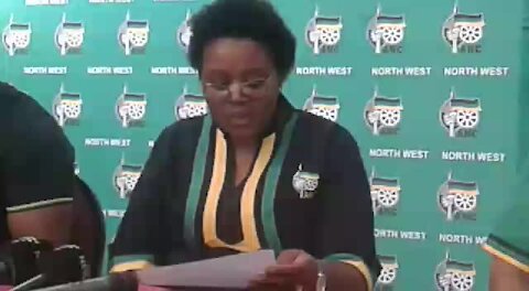 Mahumapelo campaigned for the ANC ahead of the manifesto rally (WQR)