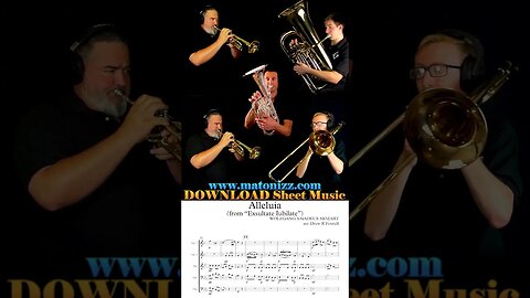 🎺 Mozart Alleluia 🎺 #mozart #alleluia #trumpet #trumpets #tuba #trombone #baritone #brass #band