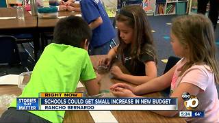 Schools could get small increase in new budget