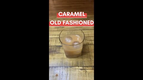 Bulleit Bourbon Caramel Old Fasioned | Easy To Make Whiskey Cocktail