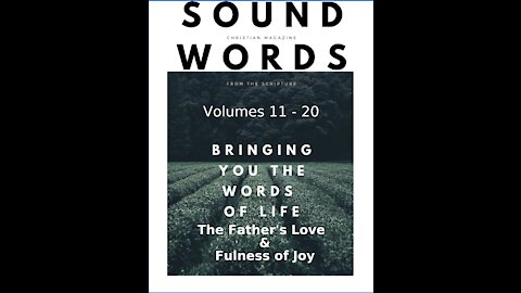 Sound Words, The Father's Love & Fullness of Joy