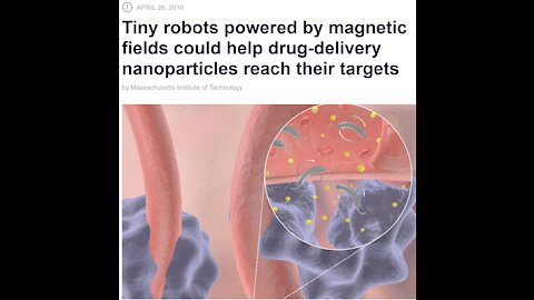 Nano Robots Alter DNA via mRNA infusion