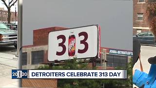 Detroiters celebrate 313 day