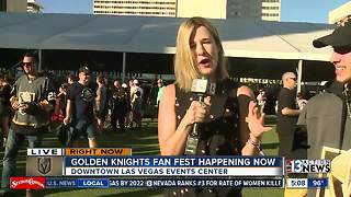 Golden Knights Fan Fest takes over Downtown