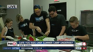 Cafe YOU holds kids chef summer camp program