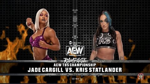 AEW Rampage Kris Statlander vs Jade Cargill for the AEW TBS Women’s Championship