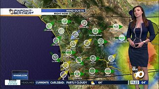 10News Pinpoint Weather with Meteorologist Megan Parry