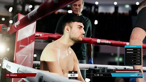 Undisputed Boxing Online Gameplay Ryan Garcia vs Aadam Hamed 2 - Risky Rich vs saulte83
