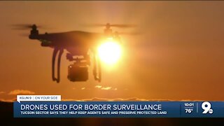 Drones used as 'extra eyes' for border surveillance