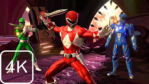 [4K] Red Ranger VS Pink Ranger - Power Rangers Battle