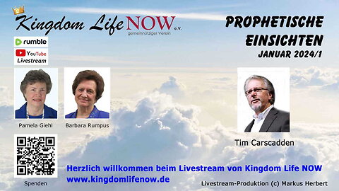 Prophetische Einsichten - Januar 2024/1 (Tim Carscadden)