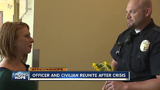 #FINDINGHOPE: After crisis, Nampa woman and police officer share a touching reunion