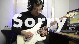 Awesome electric guitar cover of Justin Bieber's 'Sorry'