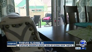 Thieves target unlocked sliding glass doors, unlocked gates in Stapleton